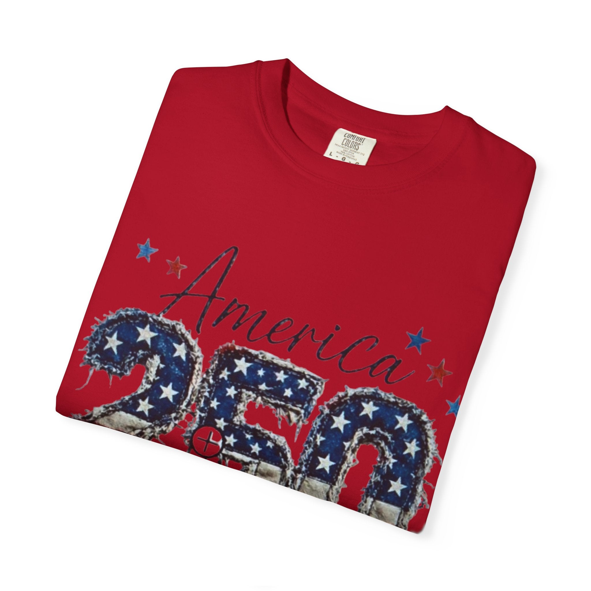 America 250 T-Shirt — 1776–2026 Stars & Stripes Patriotic Tee