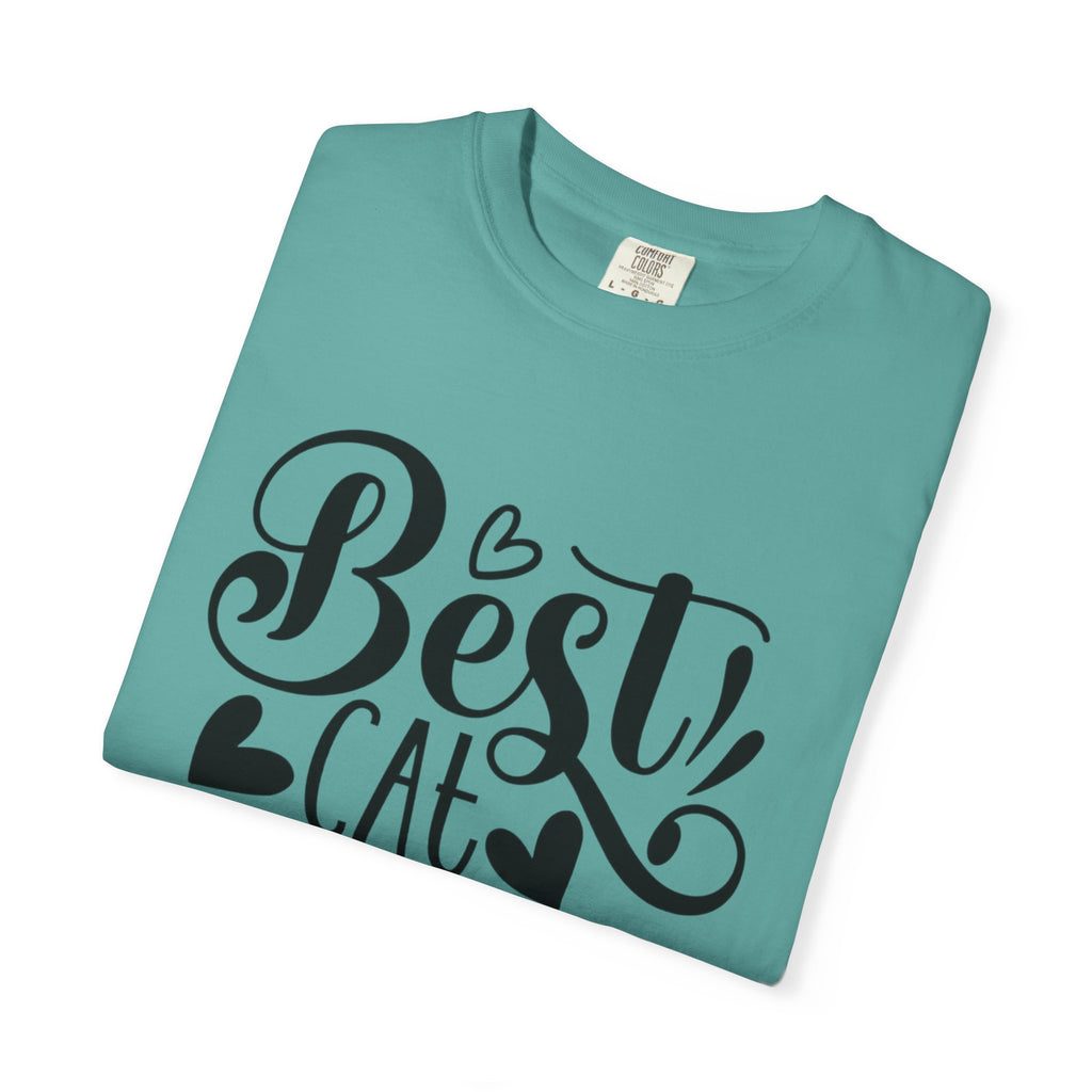 Garment-Dyed Cat Mom Tee