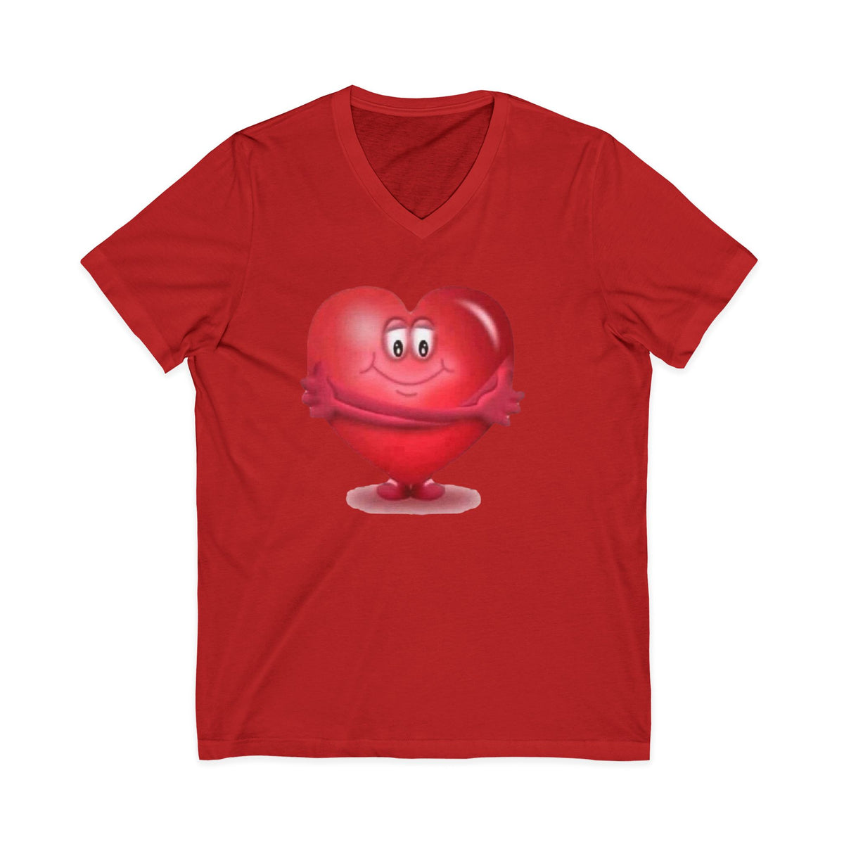 Unisex Jersey Short Sleeve V-Neck Tee