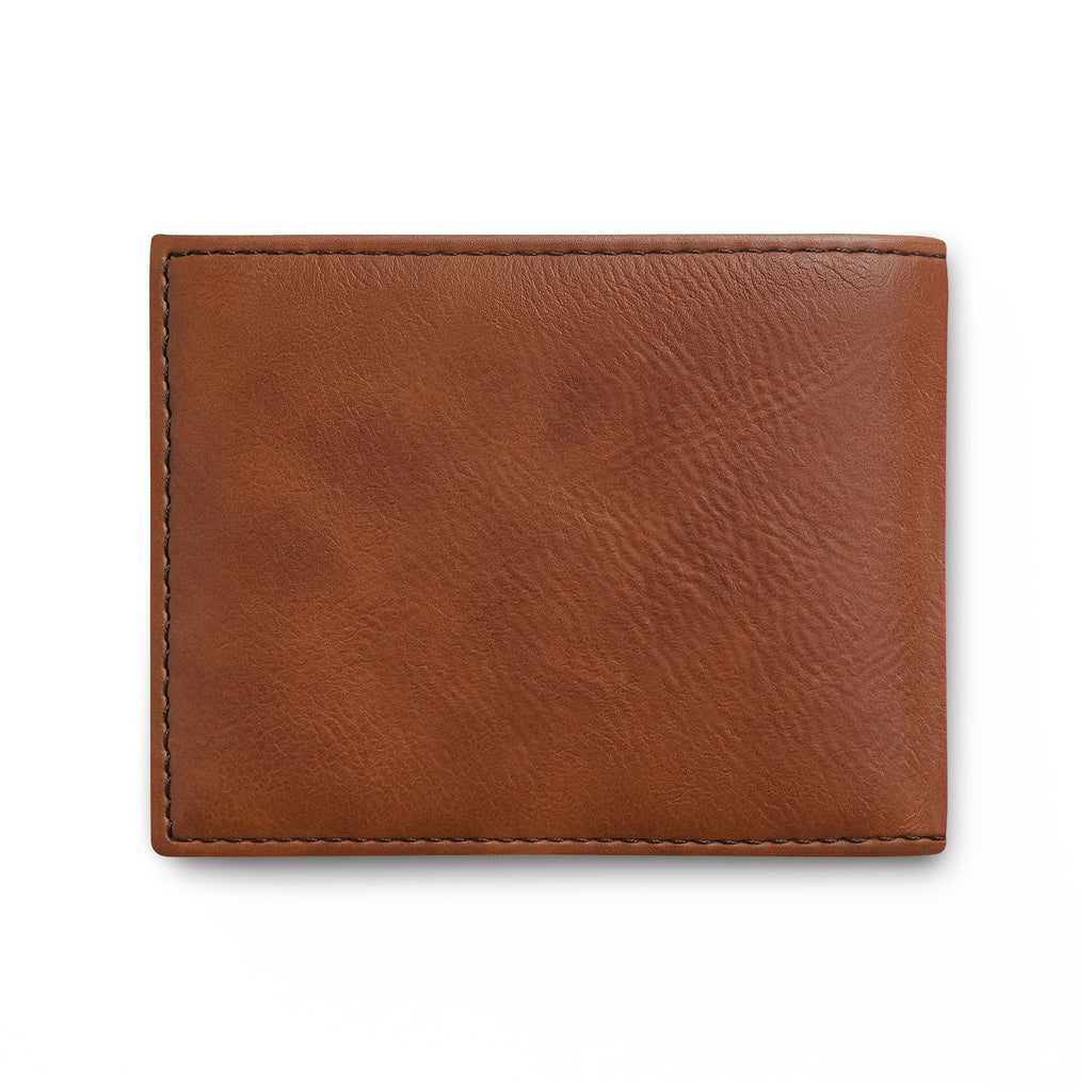 Vintage Stamp Bi-Fold Wallet