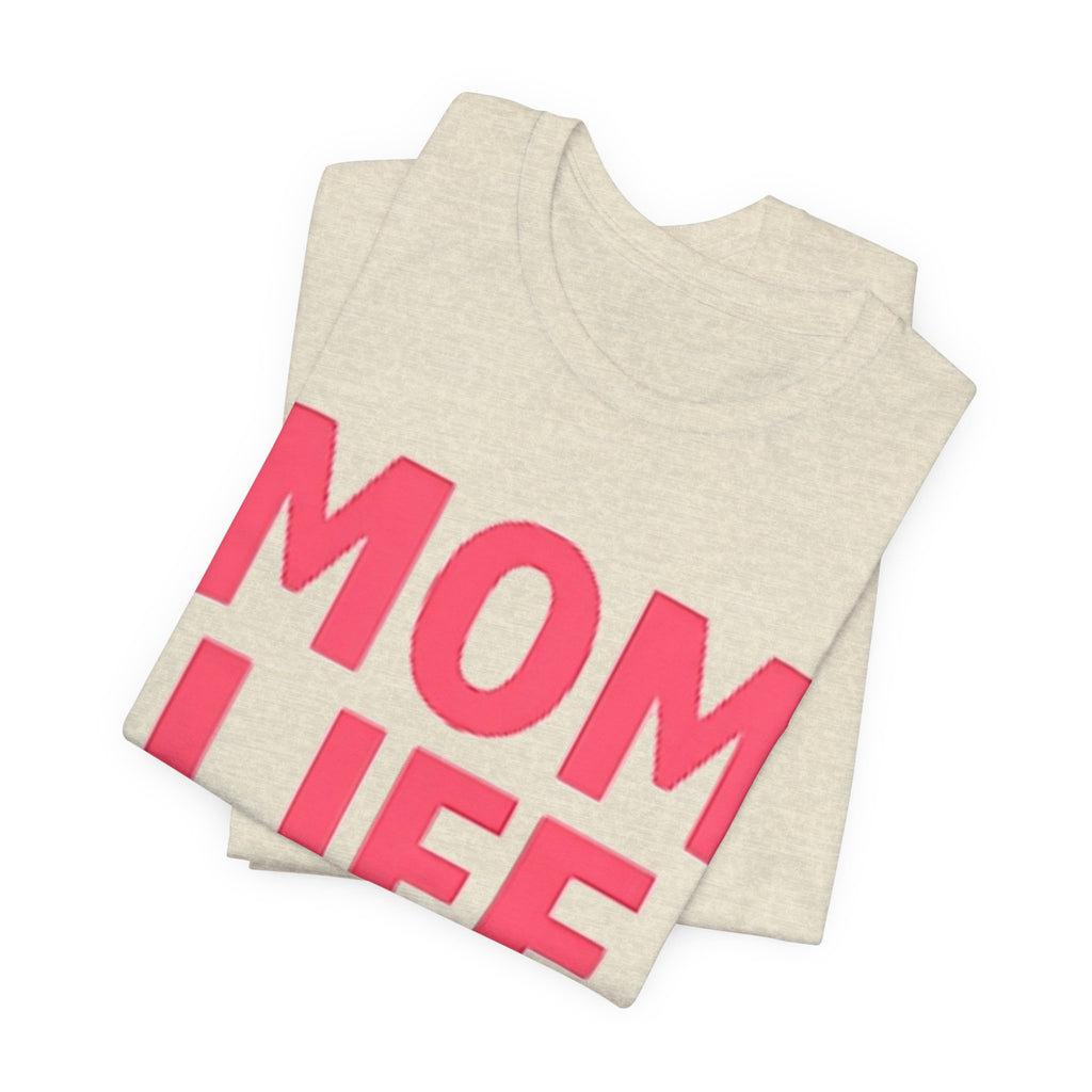 Soft Cotton Mom Life Tee