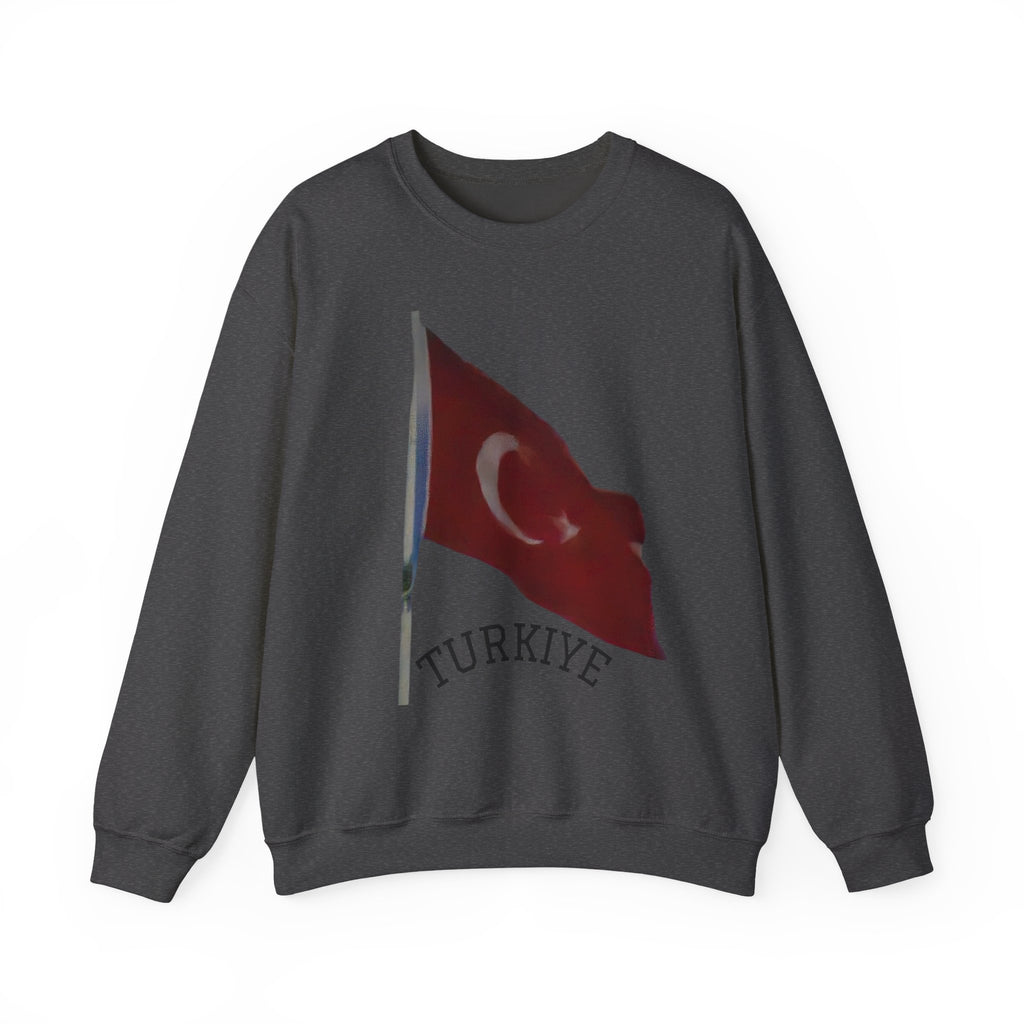 Turkish Flag Fleece Crewneck