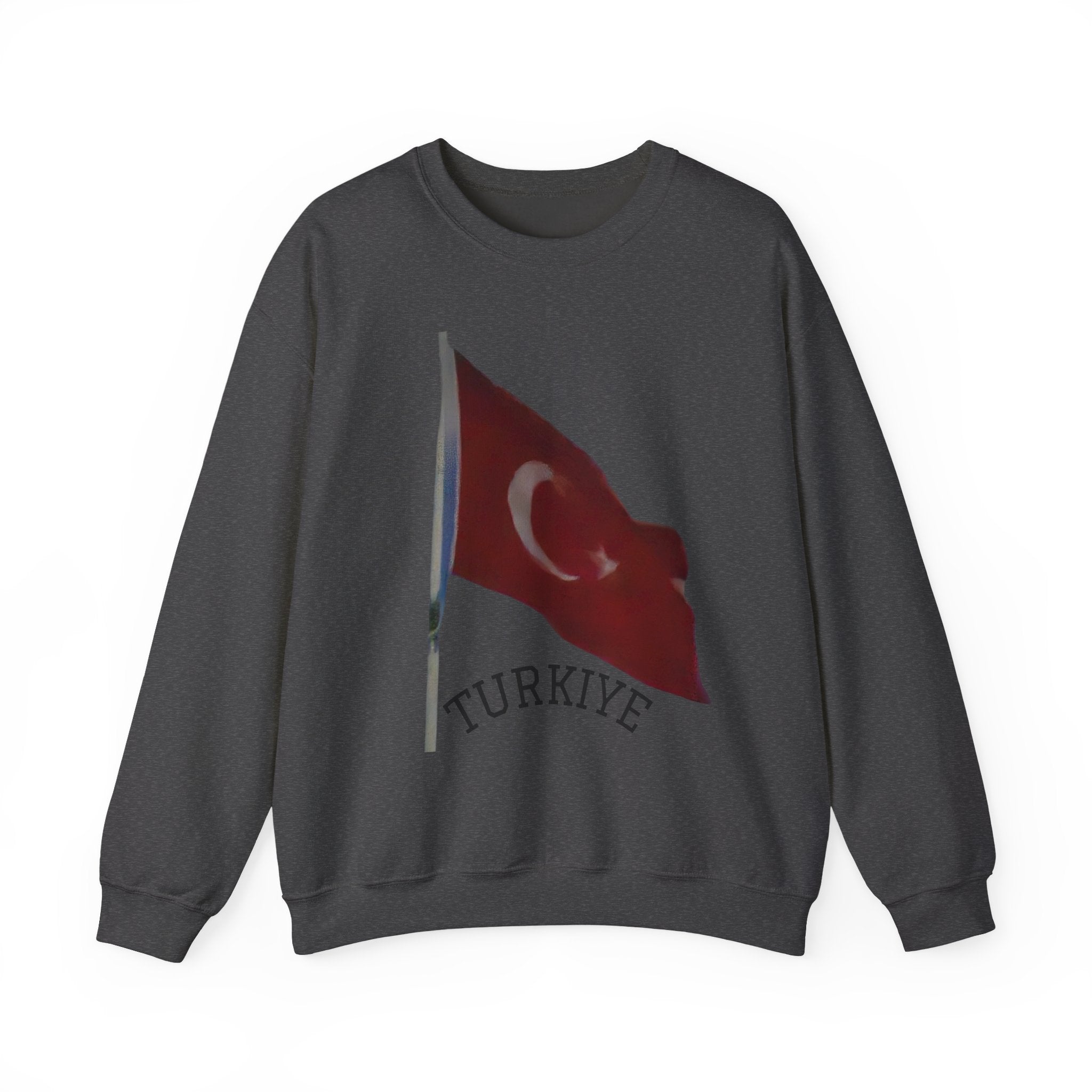 Turkish Flag Fleece Crewneck