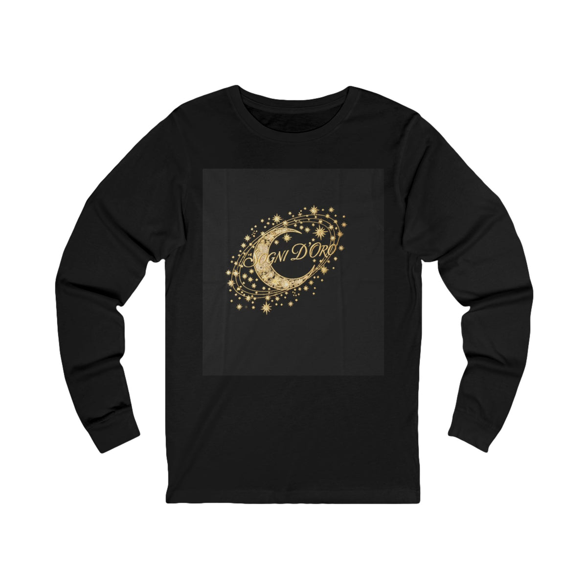 Turkish Text Long Sleeve Tee — "Ruya Gibi" Cotton Quality