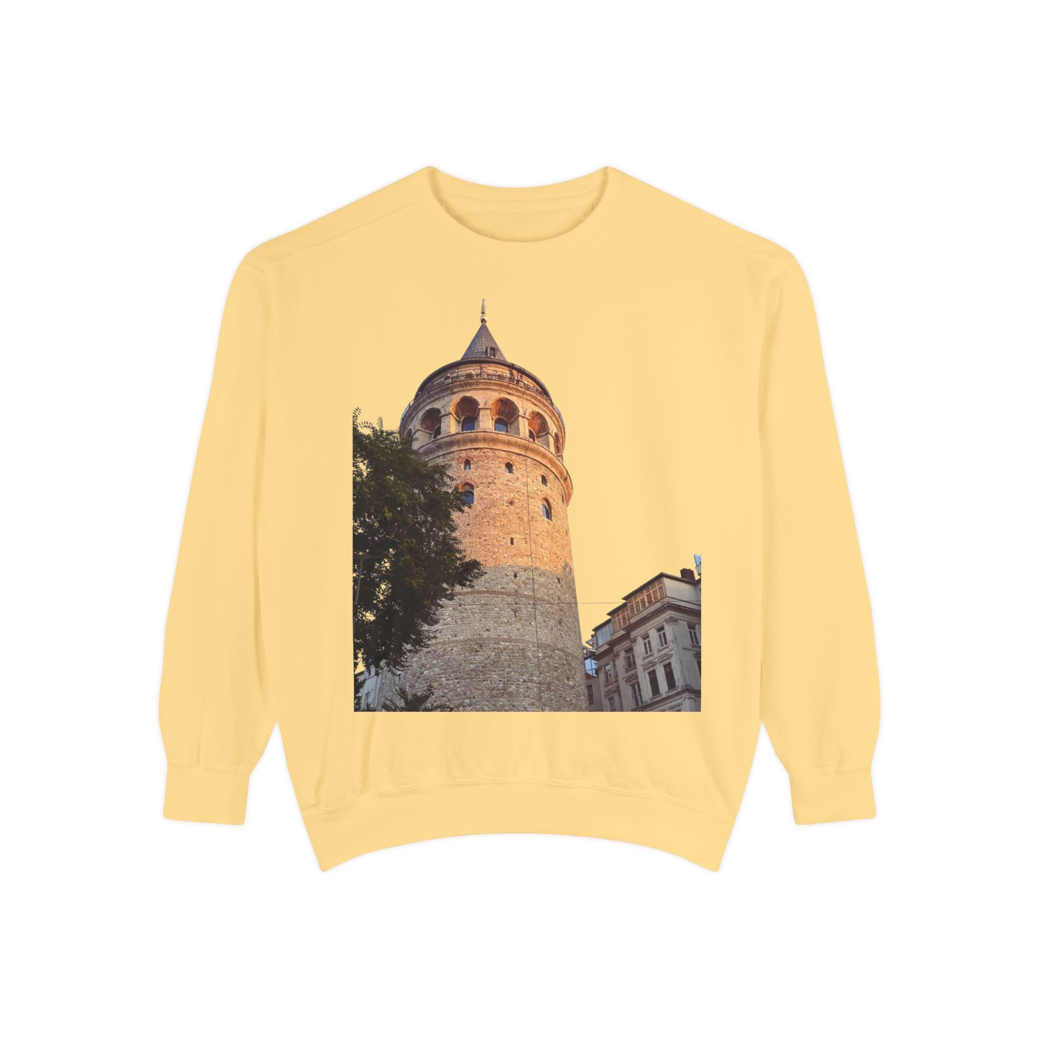 Garment-Dyed Cotton Sweatshirt