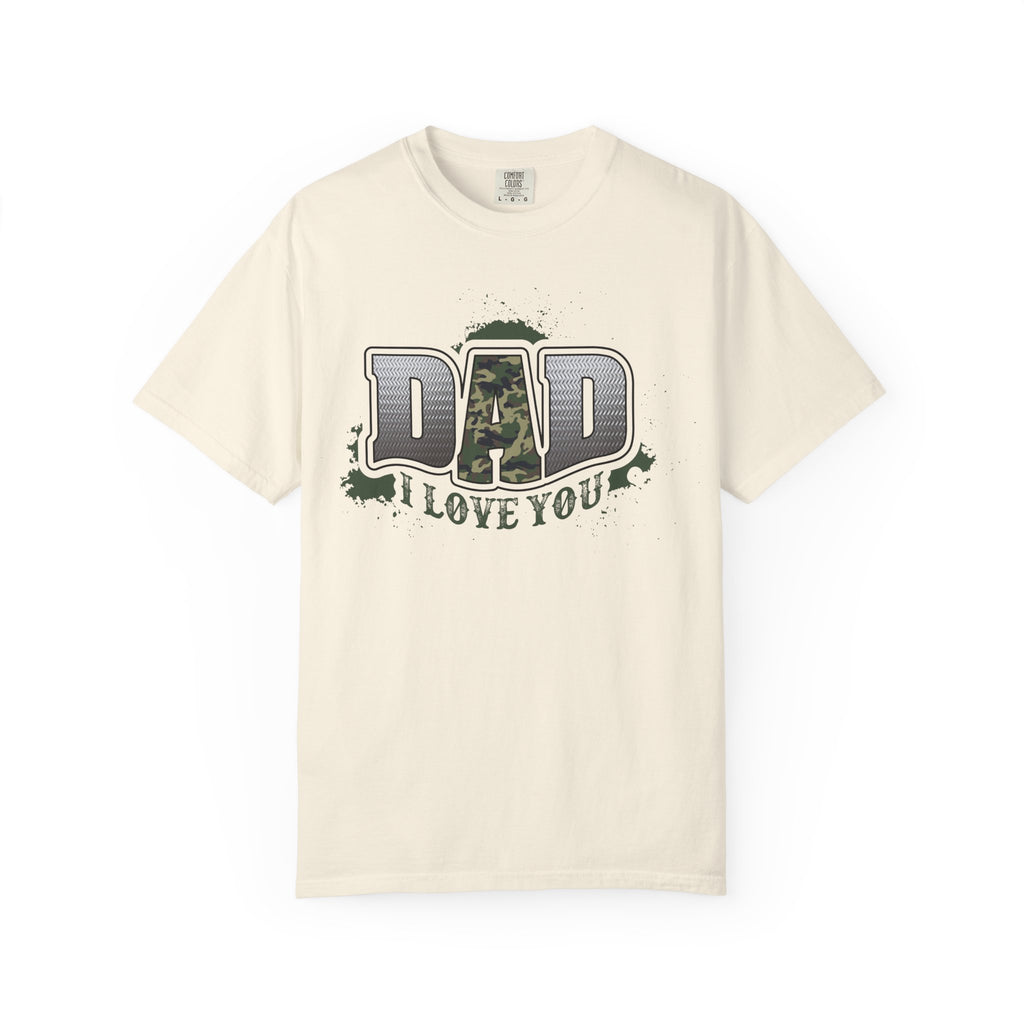 Dad I Love You Camo T-Shirt