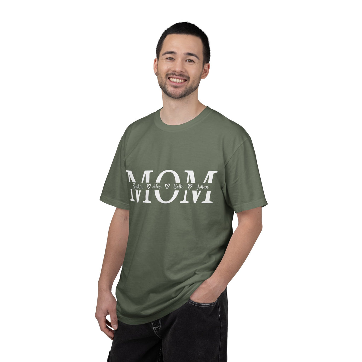 Classic White Garment-Dyed T-Shirt