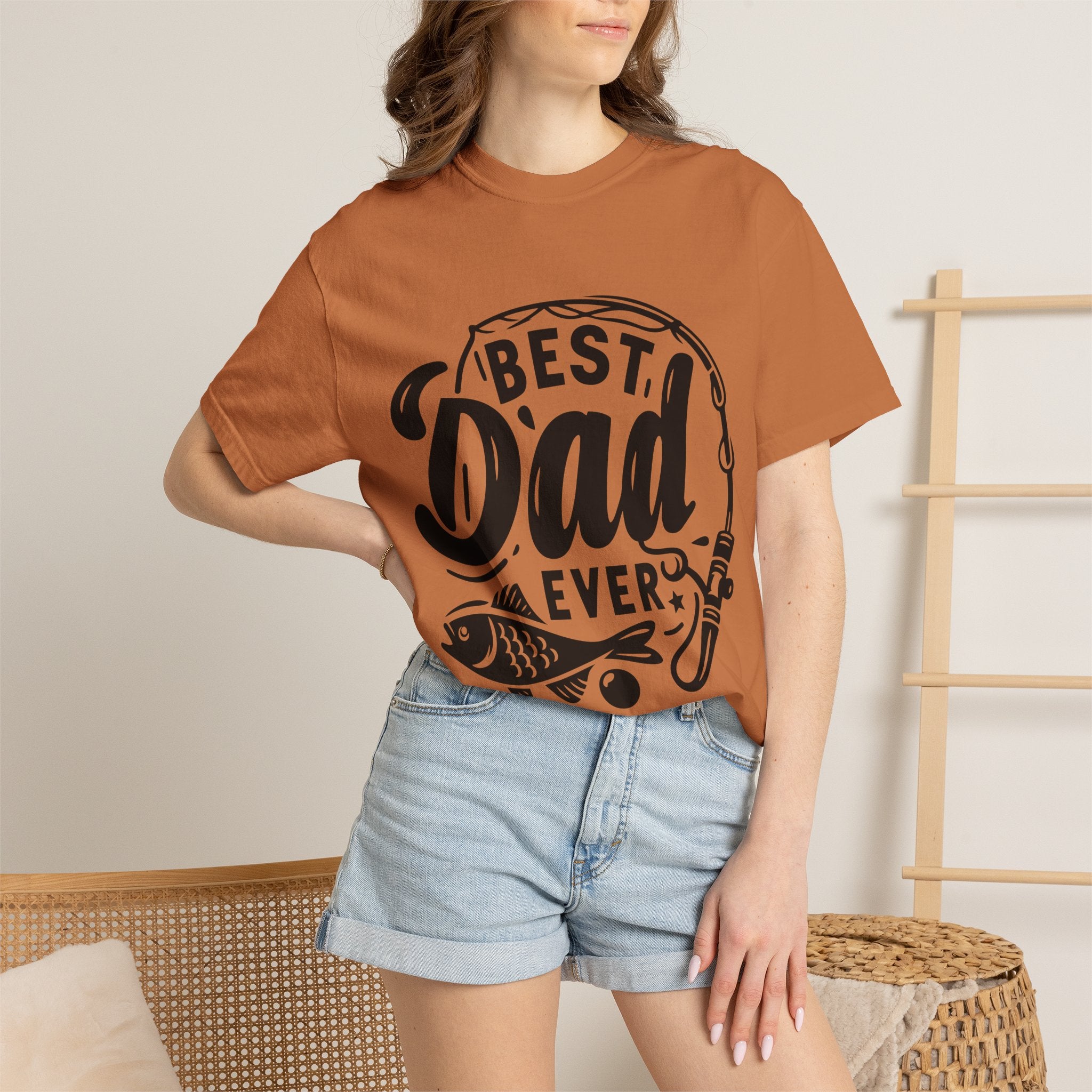 Best Dad Ever Fishing T-Shirt — Father’s Day Gift Tee