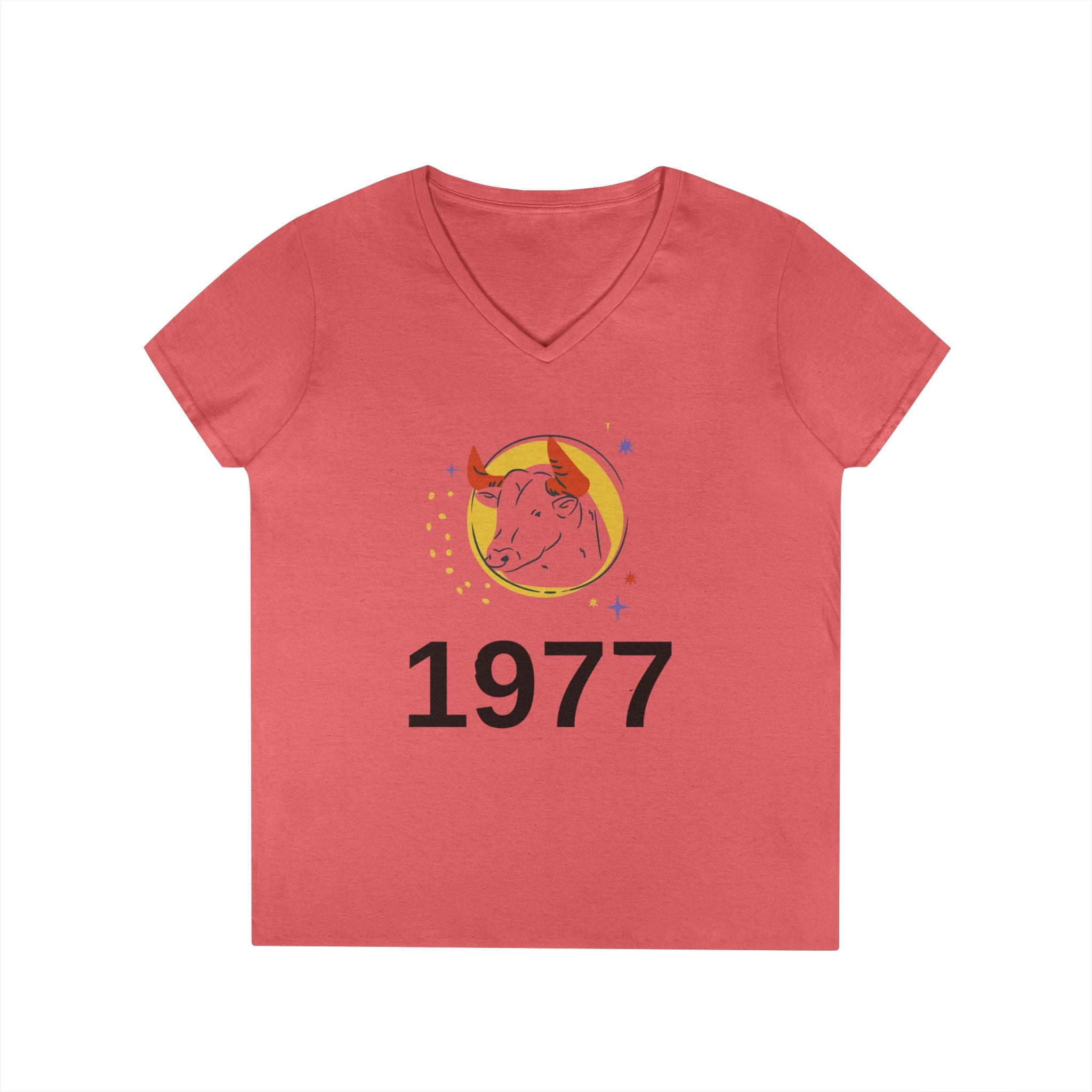 1977 Taurus Cotton V-Neck