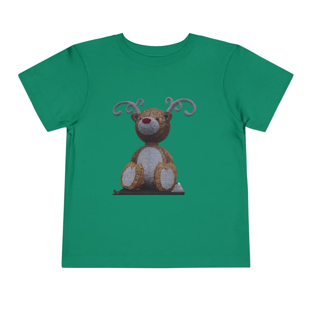 Toddler Tee — Cute Reindeer Stuffed Animal Graphic