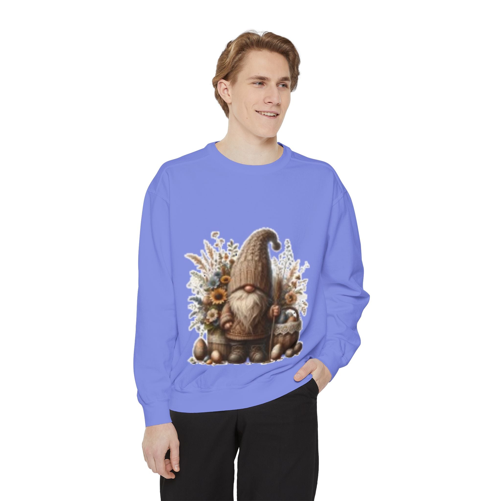 Garment-Dyed Cotton Sweatshirt