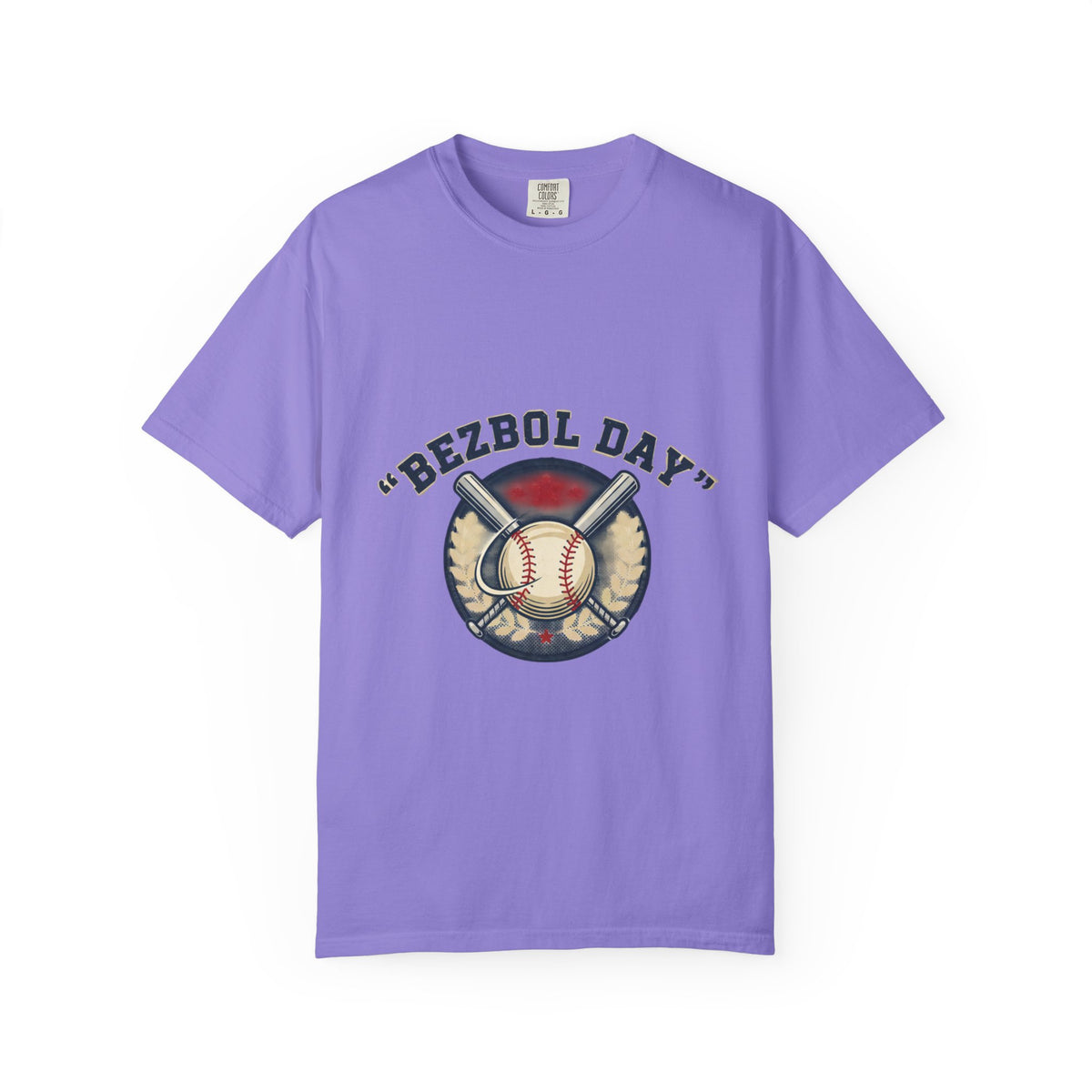 Baseball Graphic T-Shirt — "Bezbol Day" Retro Baseball Tee