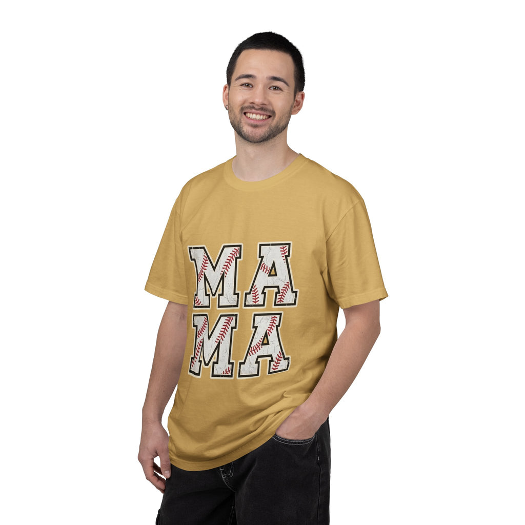 Vintage Cotton Baseball Mom Tee