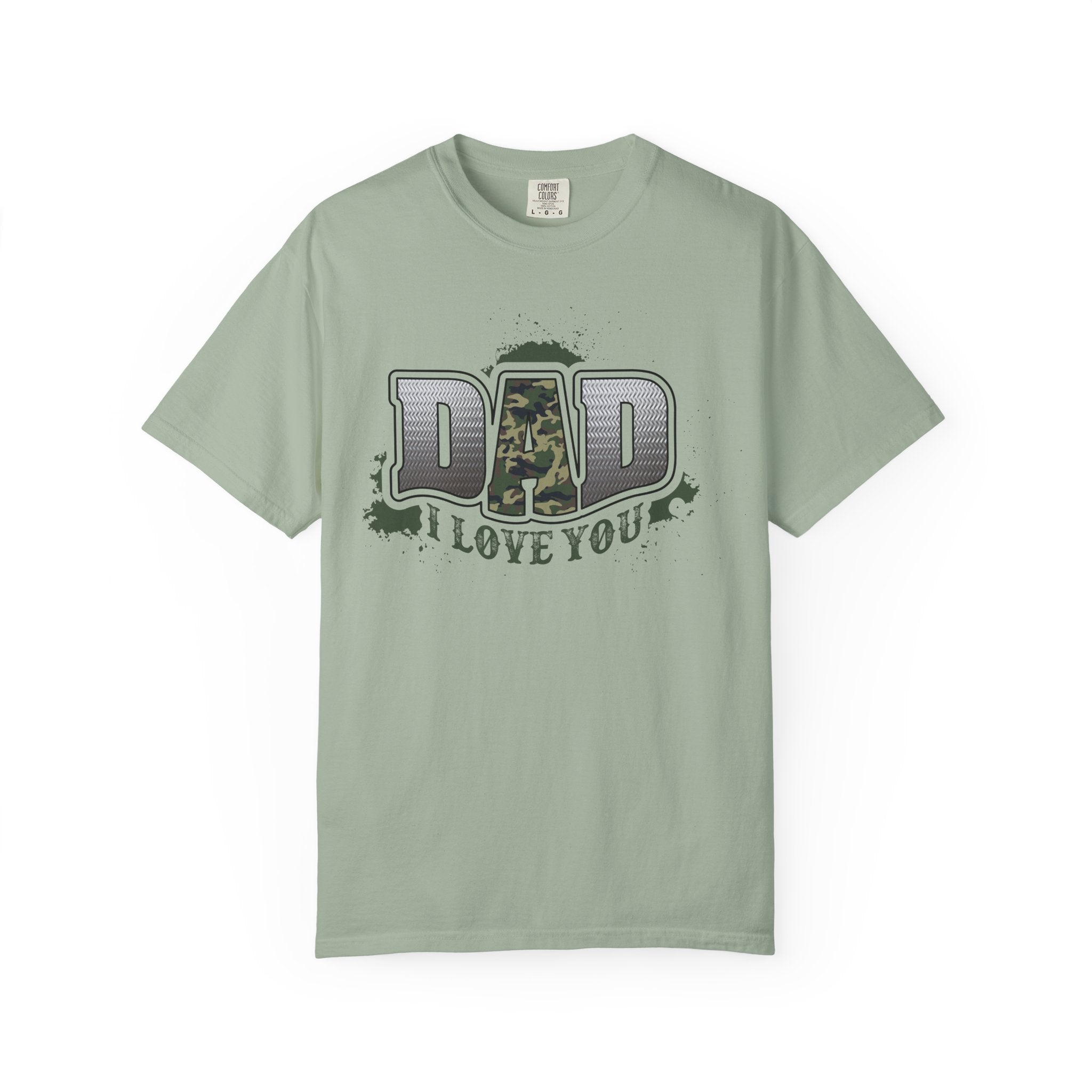 Dad I Love You Camo T-Shirt