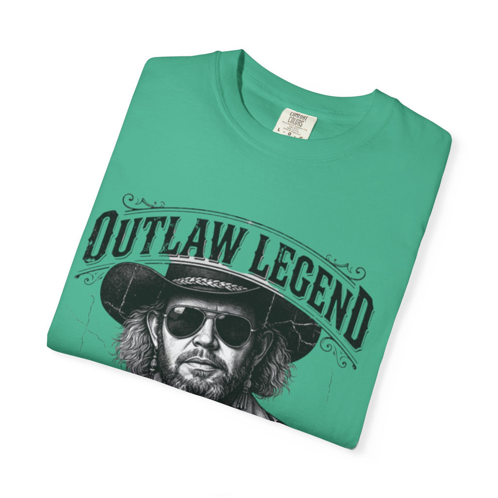 Outlaw Legend Tribute T-Shirt — David Allan Coe Memorial Graphic Tee