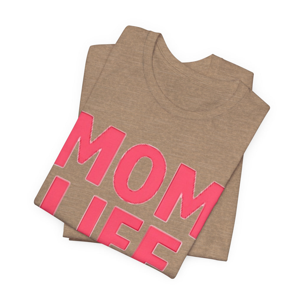 Soft Cotton Mom Life Tee
