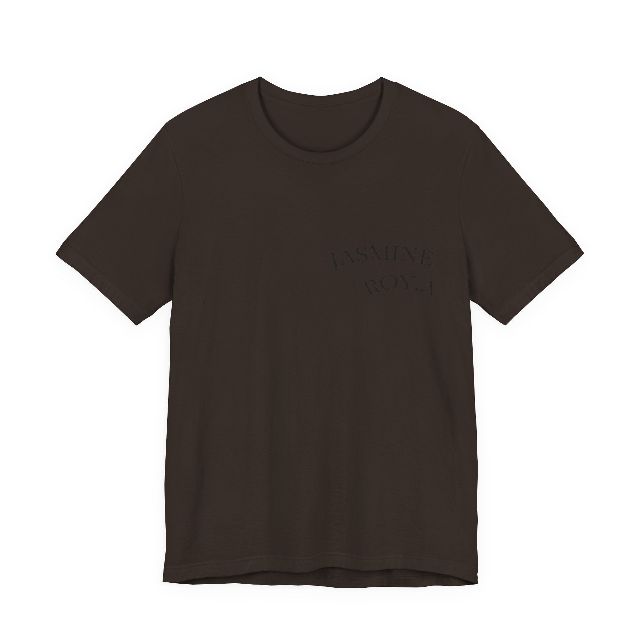 Lightweight cotton t-shirt - chest logo close-up
