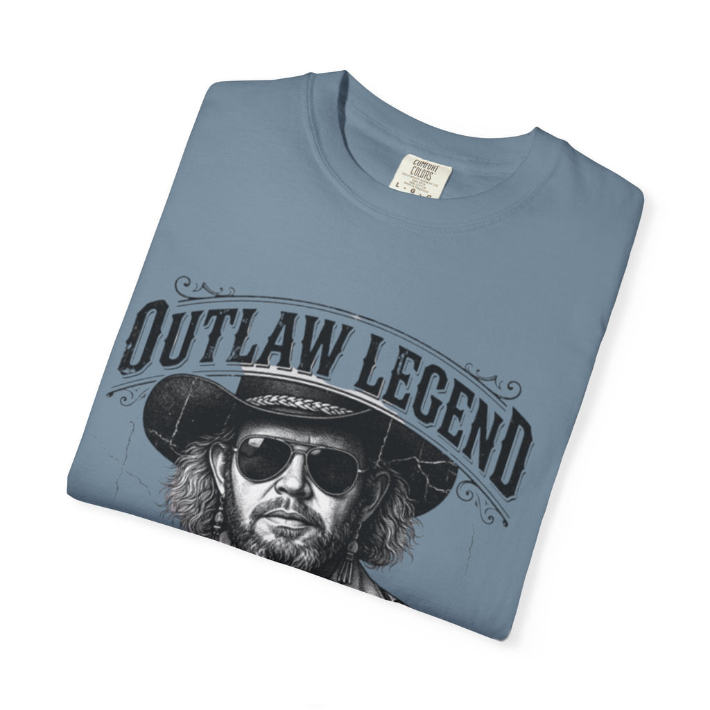 Outlaw Legend Tribute T-Shirt — David Allan Coe Memorial Graphic Tee