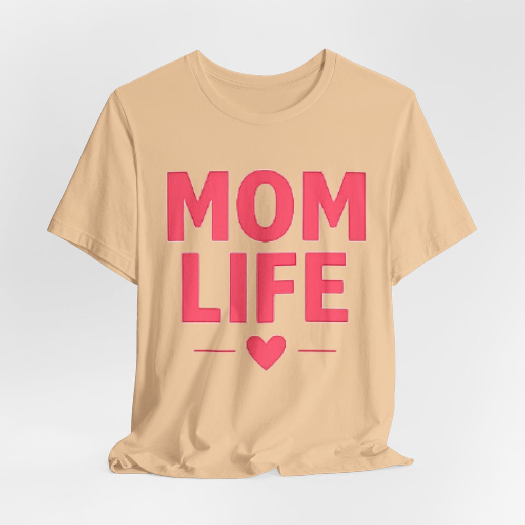 Soft Cotton Mom Life Tee