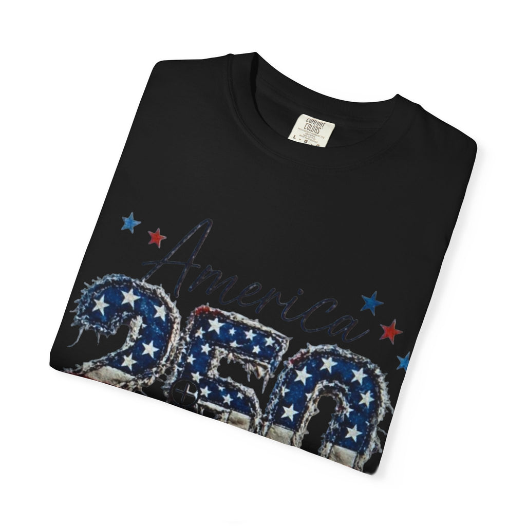 America 250 T-Shirt — 1776–2026 Stars & Stripes Patriotic Tee