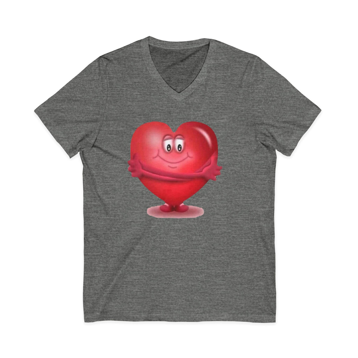 Unisex Jersey Short Sleeve V-Neck Tee
