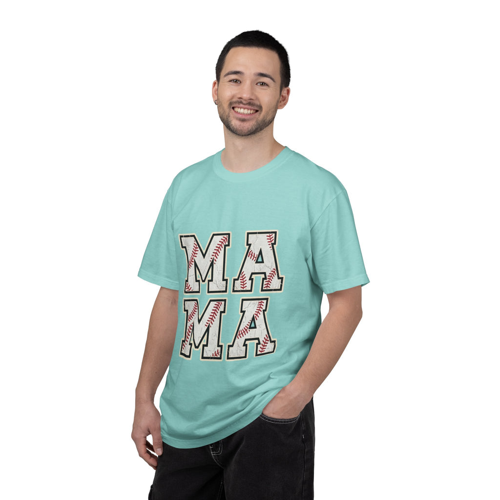 Vintage Cotton Baseball Mom Tee
