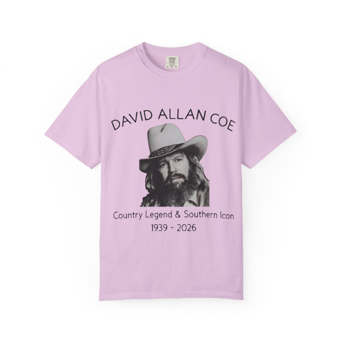 David Allan Coe Tribute T-Shirt — Country Legend Memorial Tee (1939–2026)