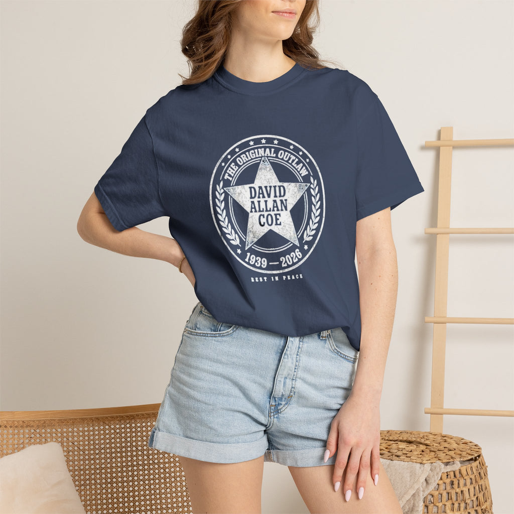 Distressed Star Seal T-Shirt — Vintage Americana Graphic Tee