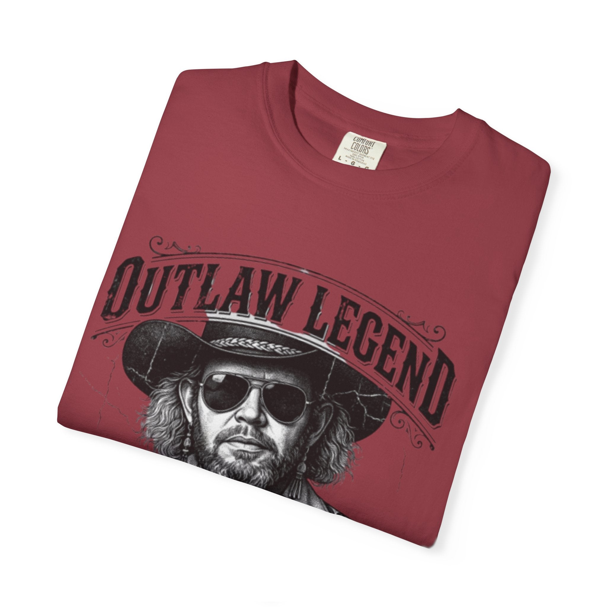 Outlaw Legend Tribute T-Shirt — David Allan Coe Memorial Graphic Tee