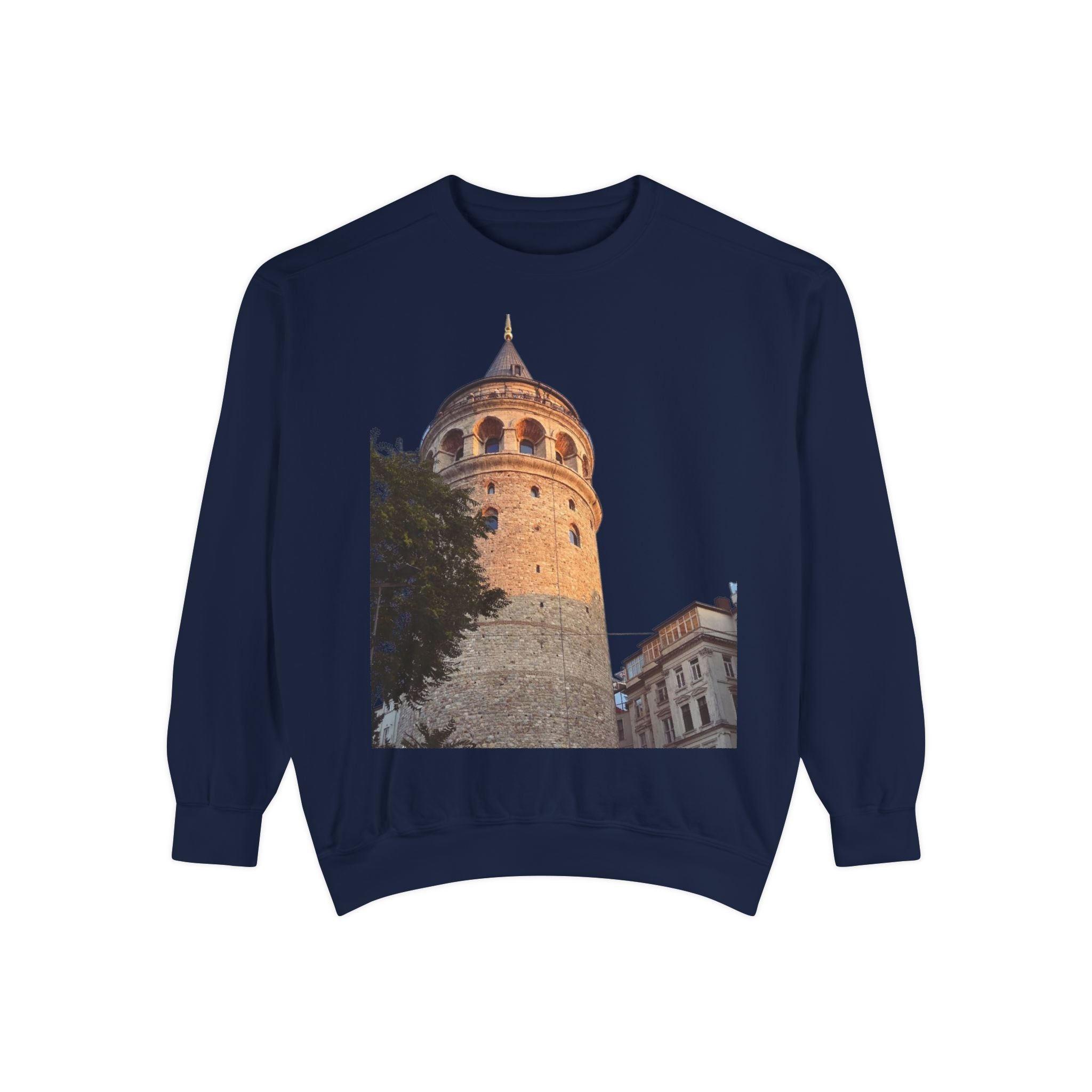 Garment-Dyed Cotton Sweatshirt