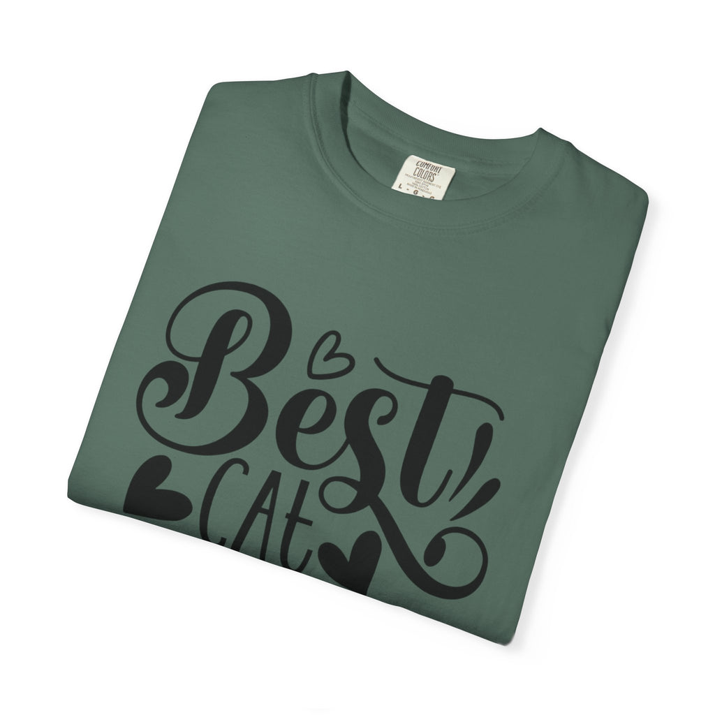 Garment-Dyed Cat Mom Tee