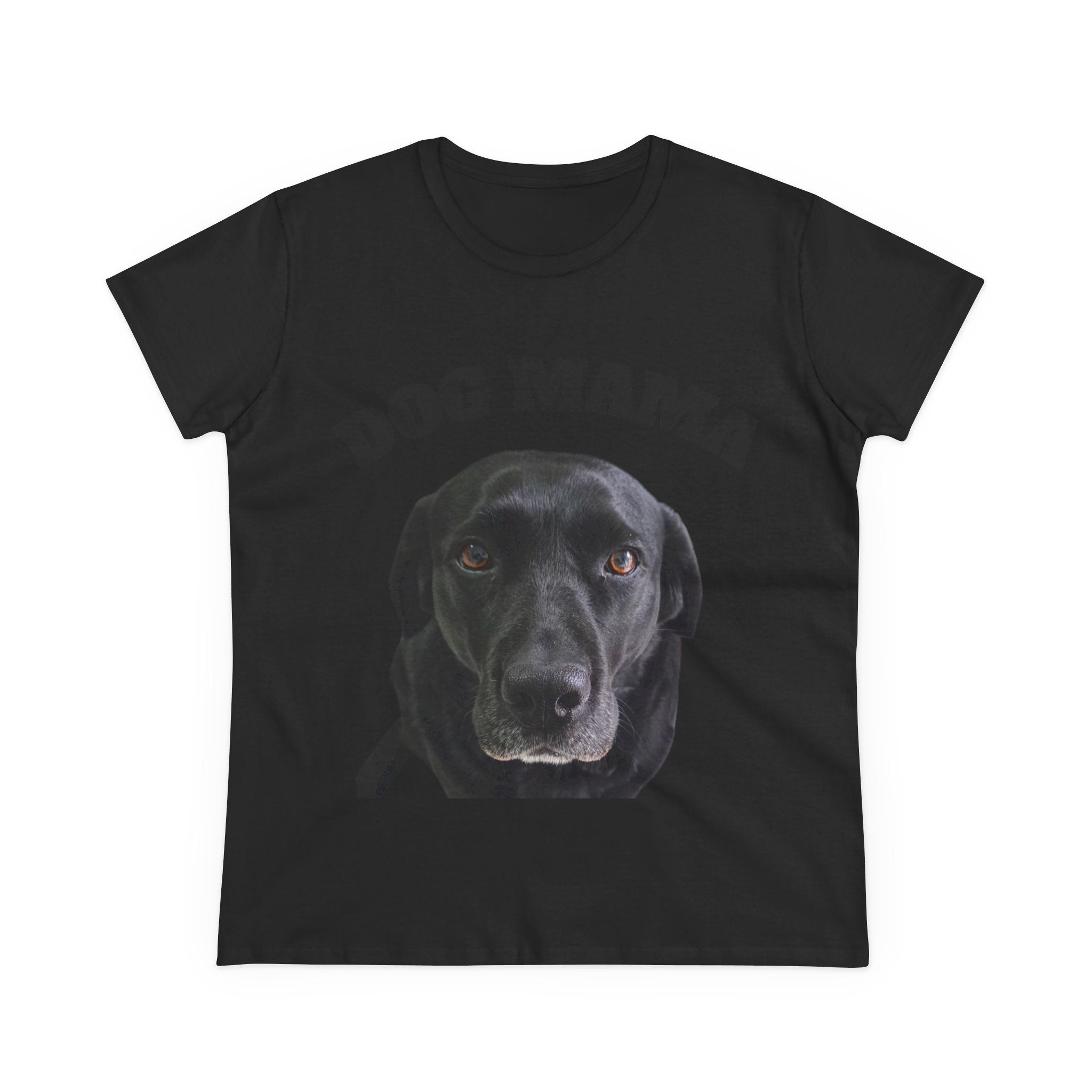 Black Lab Dog Mama Tee