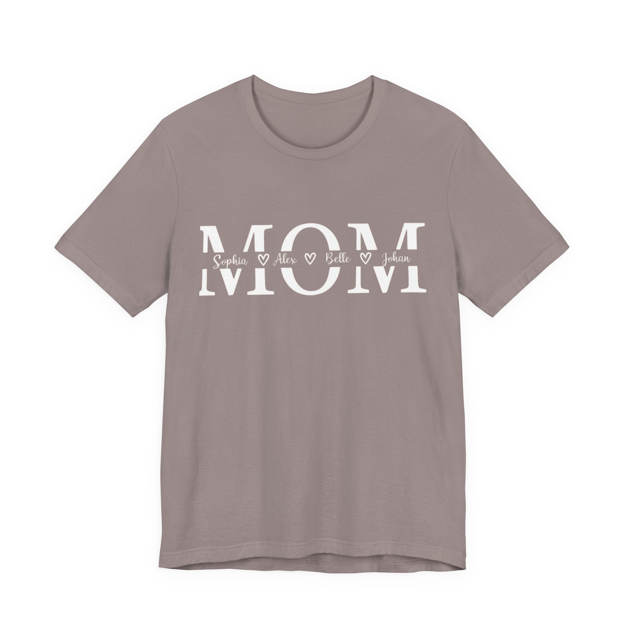 Soft Cotton Mom Heart Tee