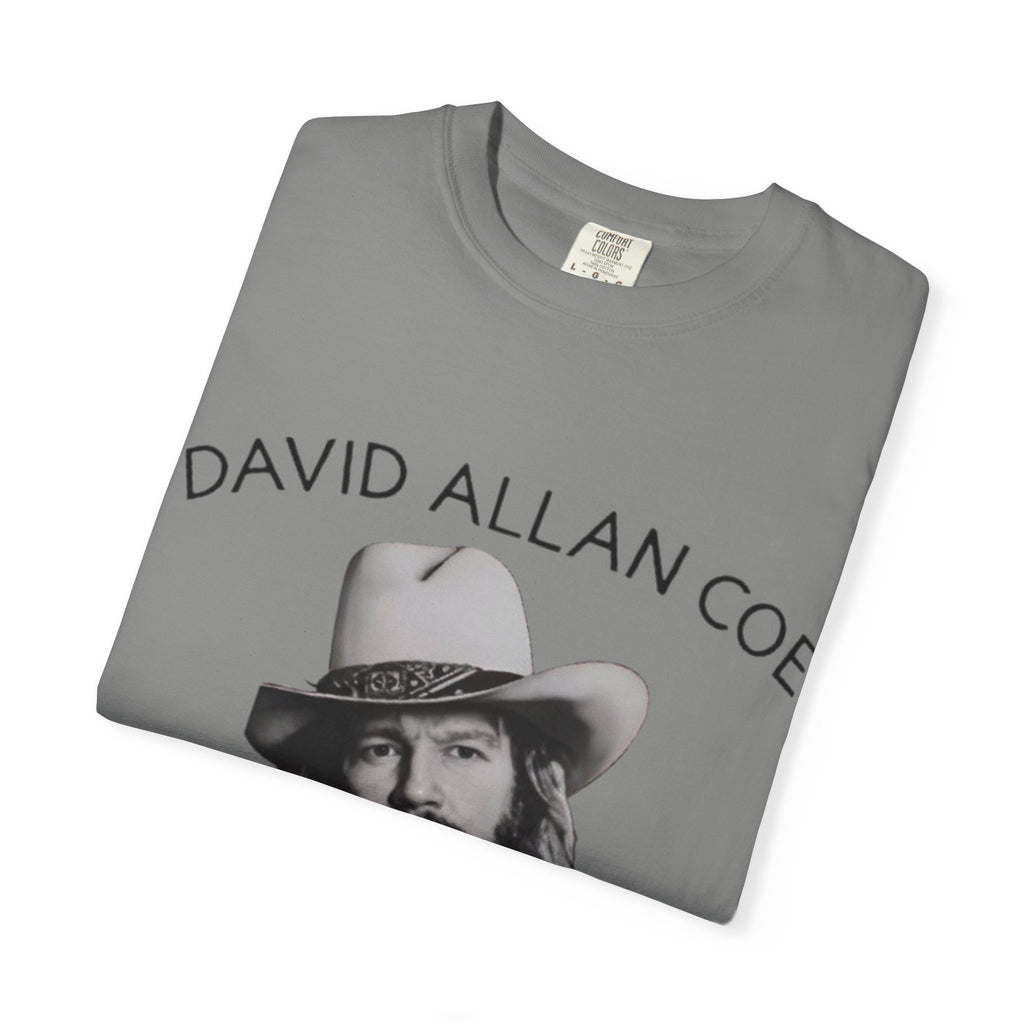 David Allan Coe Tribute T-Shirt – Vintage Cotton Memorial Tee