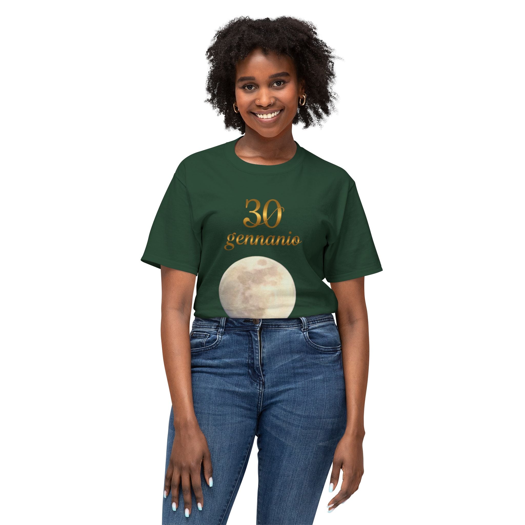 Moon Graphic Cotton Tee