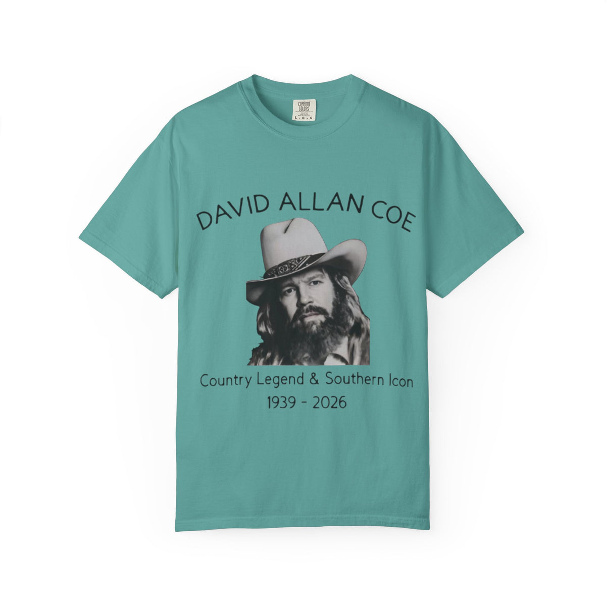 David Allan Coe Tribute T-Shirt — Country Legend Memorial Tee (1939–2026)