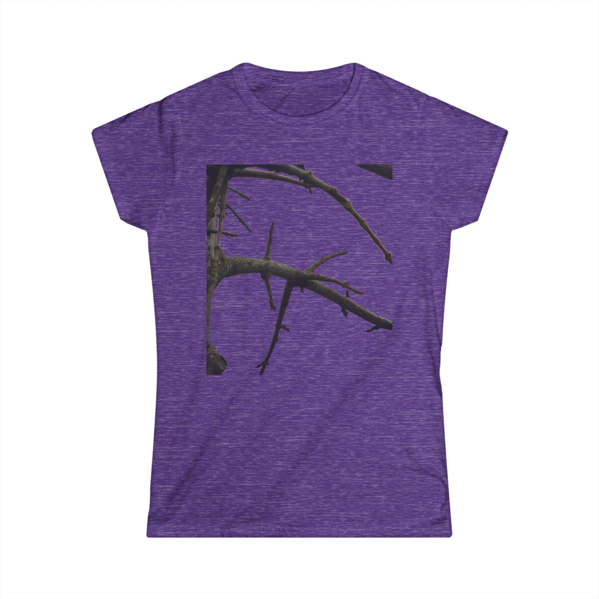 Soft Cotton Thorn Branch Tee