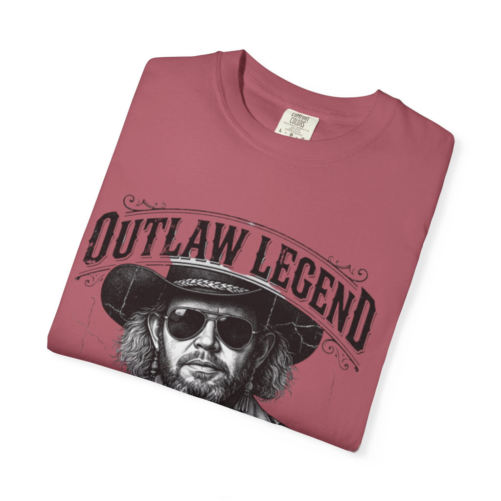 Outlaw Legend Tribute T-Shirt — David Allan Coe Memorial Graphic Tee