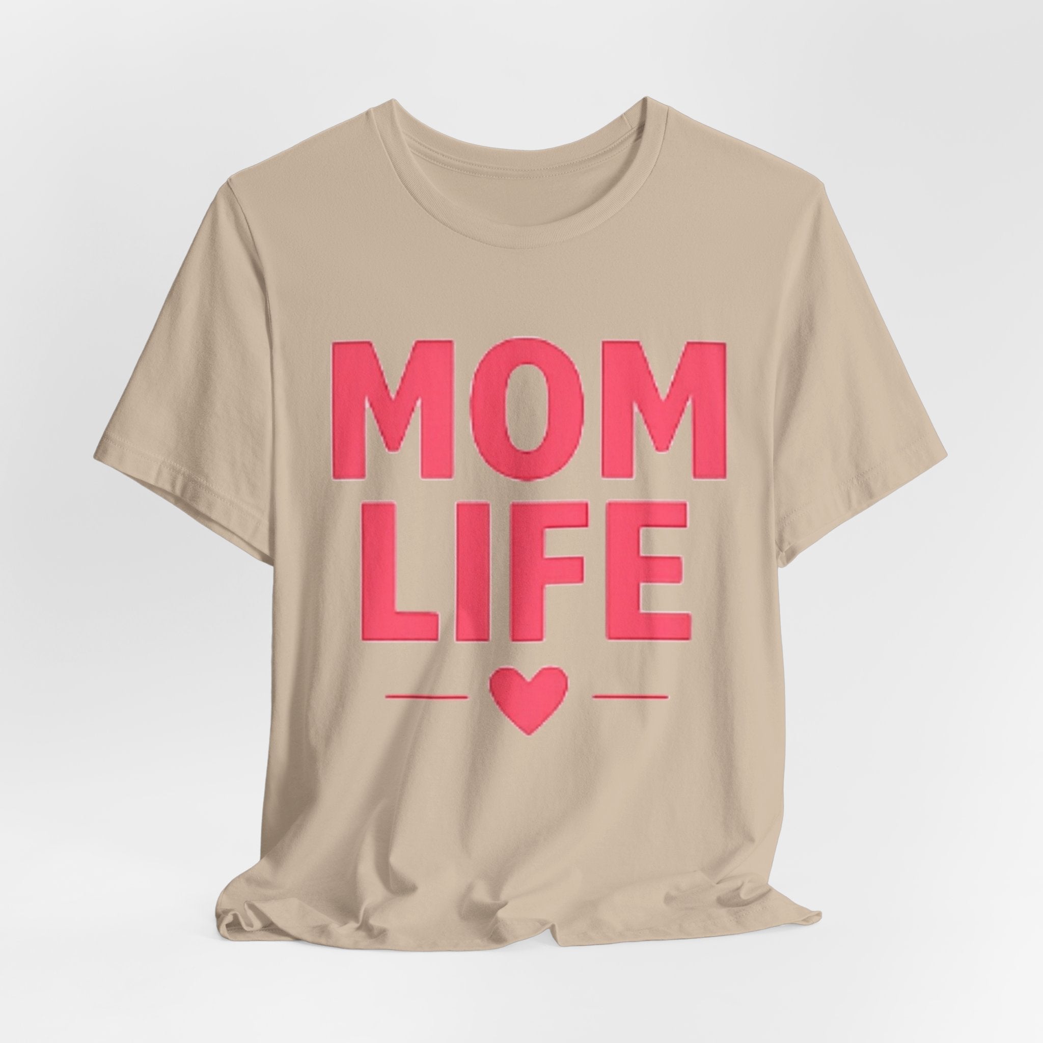 Soft Cotton Mom Life Tee