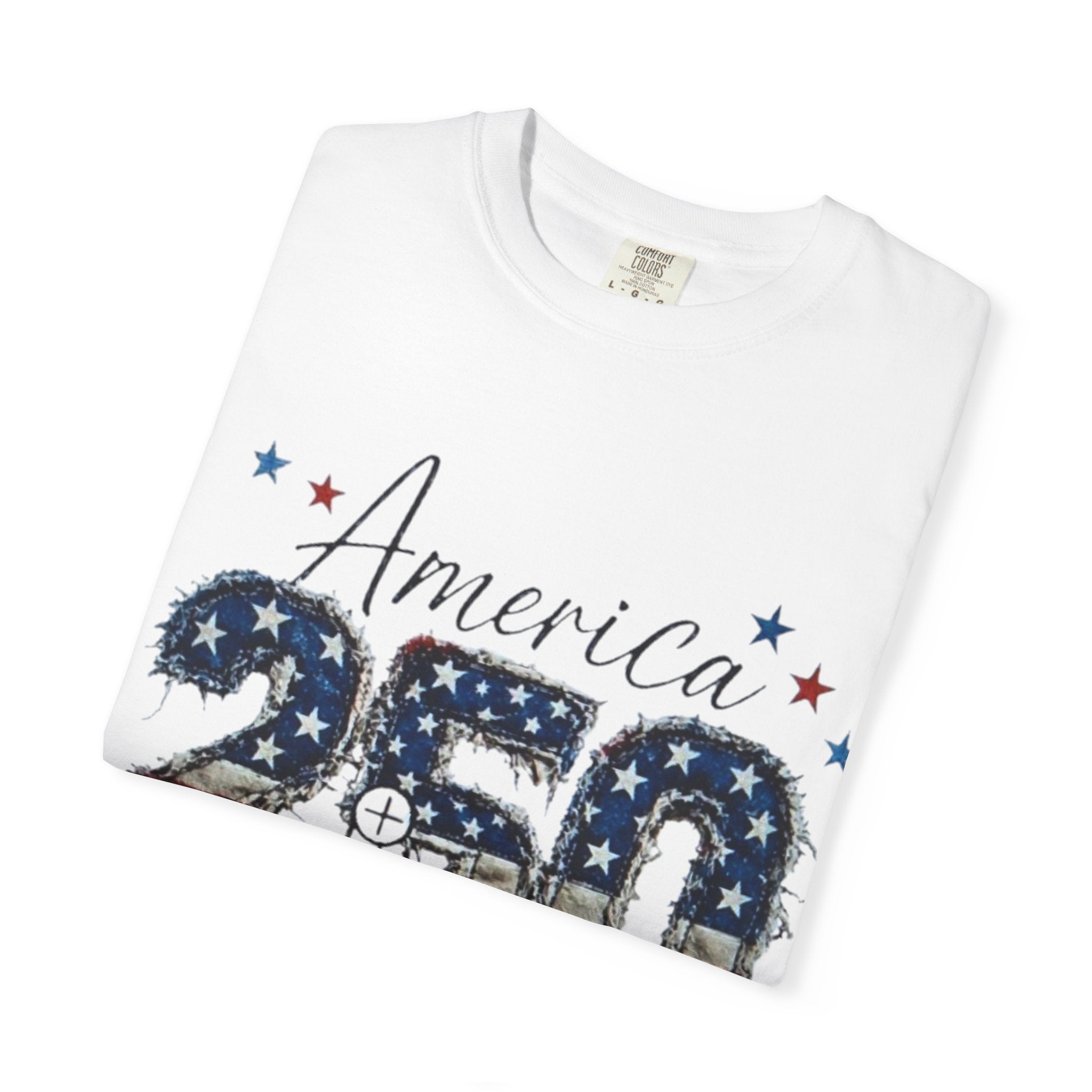 America 250 T-Shirt — 1776–2026 Stars & Stripes Patriotic Tee