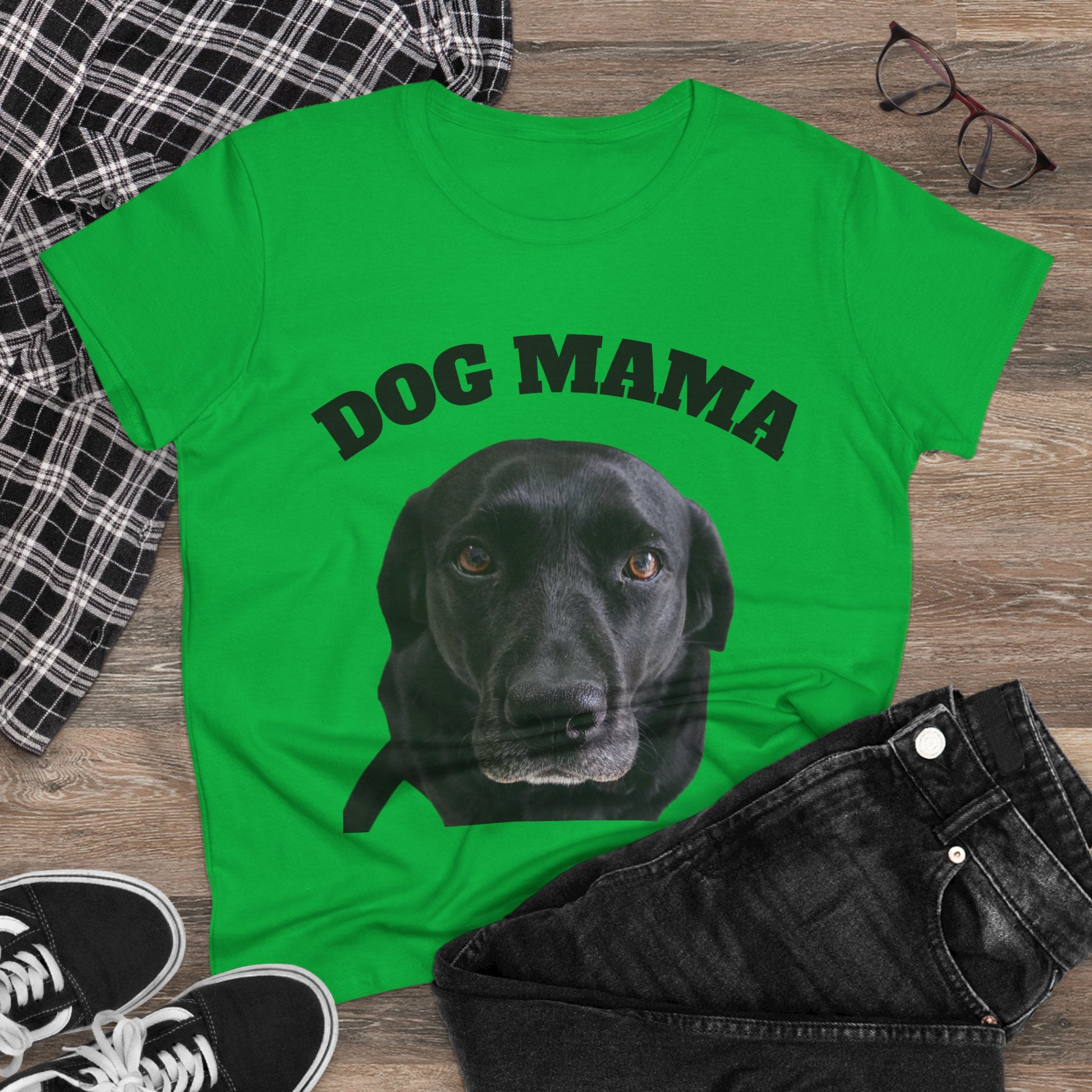 Dog Mama Cotton Graphic Tee