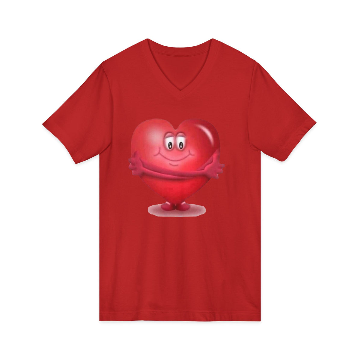 Unisex Jersey Short Sleeve V-Neck Tee