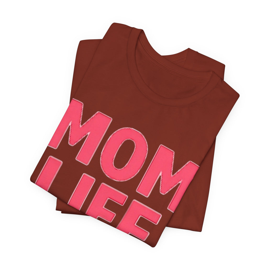 Soft Cotton Mom Life Tee