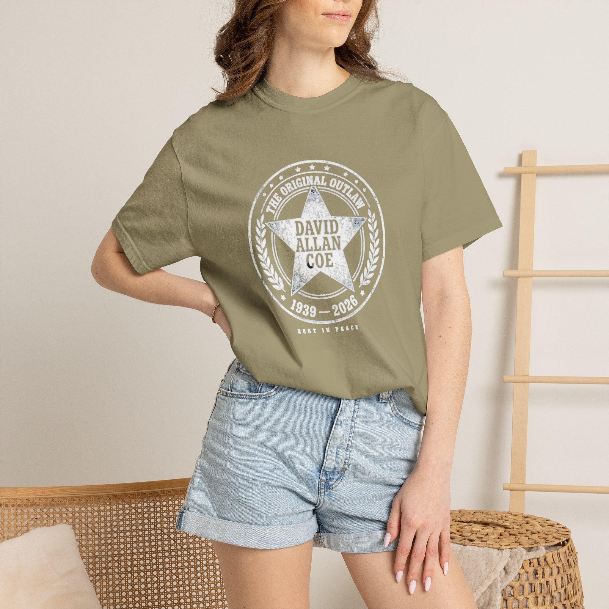 Distressed Star Seal T-Shirt — Vintage Americana Graphic Tee