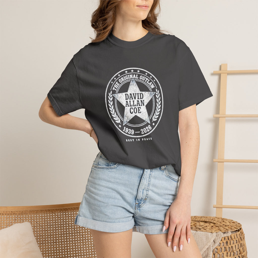 Distressed Star Seal T-Shirt — Vintage Americana Graphic Tee