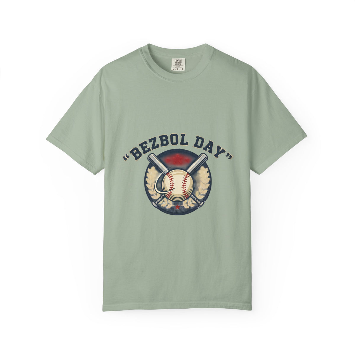 Baseball Graphic T-Shirt — "Bezbol Day" Retro Baseball Tee