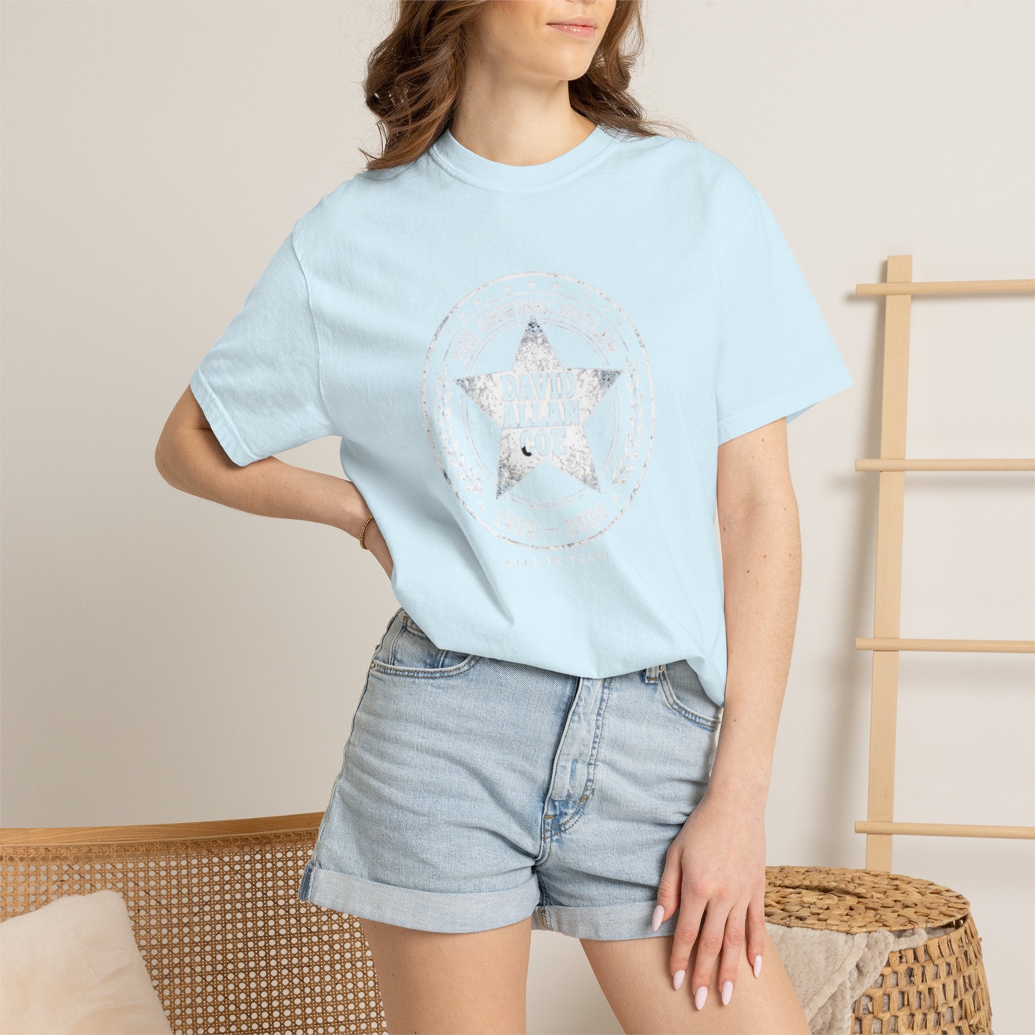 Distressed Star Seal T-Shirt — Vintage Americana Graphic Tee