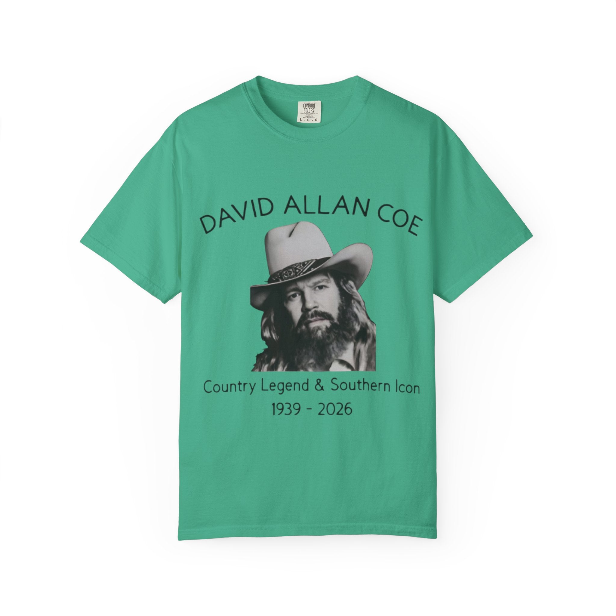 David Allan Coe Tribute T-Shirt – Country Legend Memorial