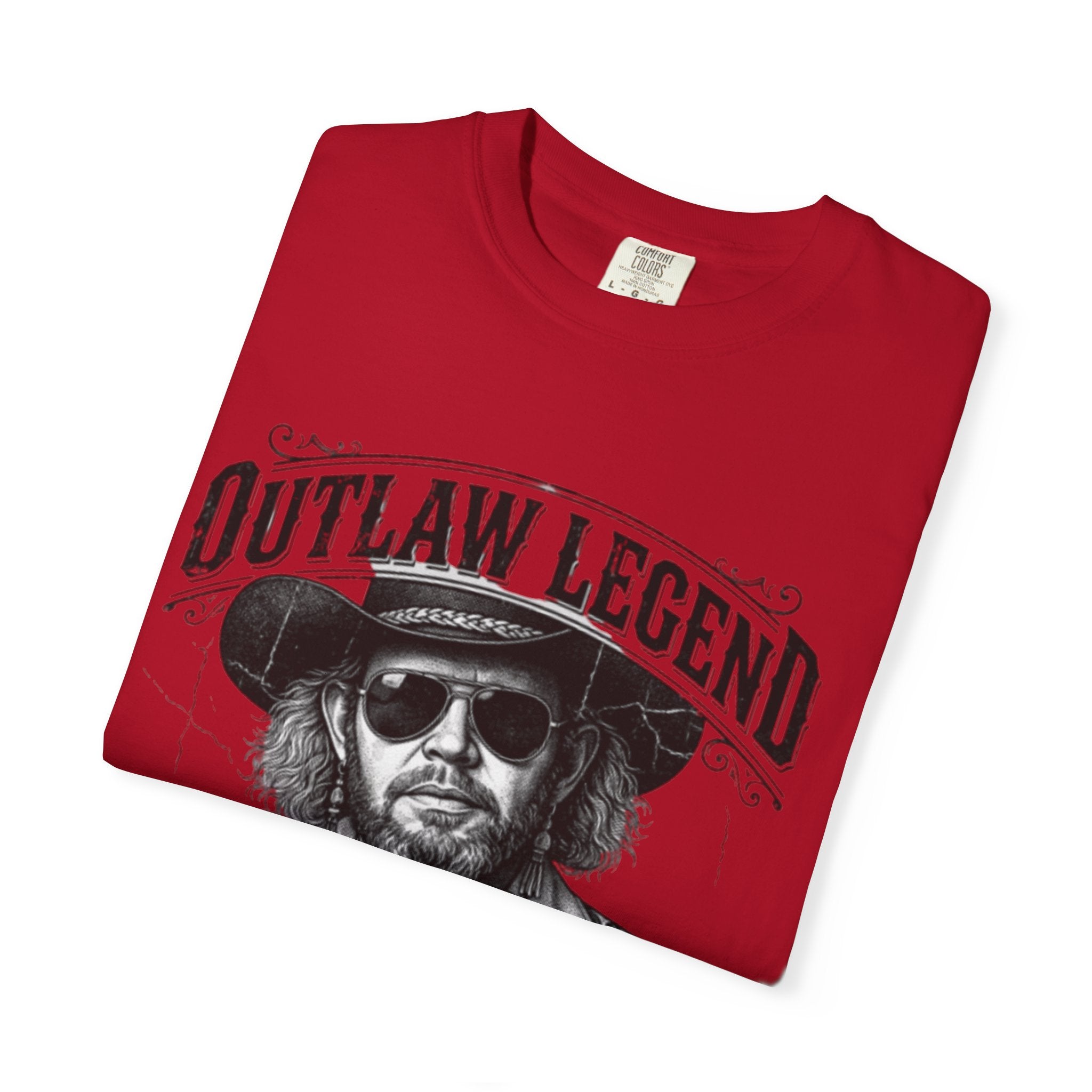 Outlaw Legend Tribute T-Shirt — David Allan Coe Memorial Graphic Tee