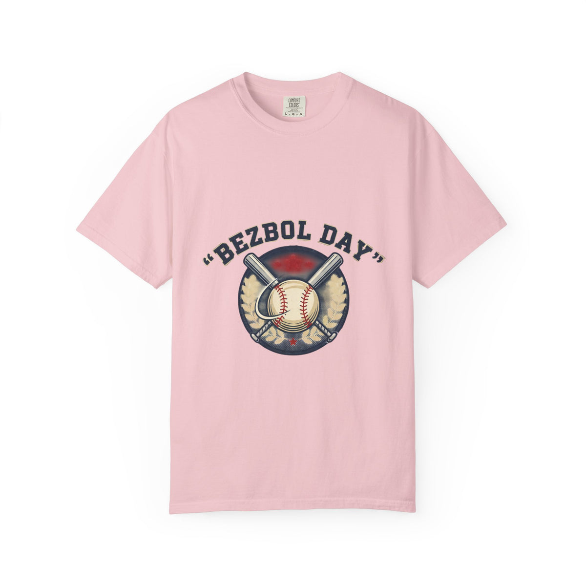 Baseball Graphic T-Shirt — "Bezbol Day" Retro Baseball Tee